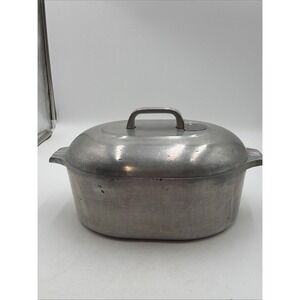 Vintage Wagner Ware Sidney O Magnalite 4265 8qt Roaster Dutch Oven W/Lid
